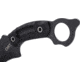 CRKT Du Hoc Fixed Blade Knife w/Sheath, 5.095in SK5 Steel Blade, G10 Handle, Black, 2630