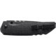CRKT Fast Lane Folding Knife w/Locking Liner, 3.476in 8Cr14MoV Steel Blade, G10 Handle, Black, 7045