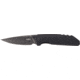 CRKT Fast Lane Folding Knife w/Locking Liner, 3.476in 8Cr14MoV Steel Blade, G10 Handle, Black, 7045