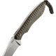 CRKT Folts SPEW Small Pocket Everyday Fixed Blade Knife, Wharncliffe, Razor Edge 2388