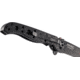 CRKT M16-10 Carson EDC Tanto Folding Knife, Black, Triple Point Serrations, EDP Blade M16-10KZ