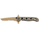 CRKT M16-13 Carson Special Forces Desert Tanto Folding Knife, Tan Finish M16-13DSFG