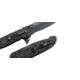 CRKT M16-14 Big Dog Pro Tanto Folder Knife, LE - Black Handle, Black Blade, Triple Point Serrations, M16-14ZLEK