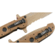 CRKT M16-14 Big Dog Special Forces Veff Desert Tanto Folding Knife, Desert Tan M16-14DSFG