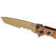 CRKT M16?10 Folding Knife, 3.03in, D2 Tool Steel Blade, Tanto Blade, Tan G10 Handle, M16-10DZ