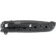 CRKT M1610-SS Carson EDC Stainless Steel Tanto Folder Knife, Triple Point, Black EDP Blade M16-10KS