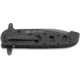CRKT M21 Folding Knife, Drop Point Tri-Point Combo Edge, Blk TitanNitride Blade/Handle M21-14SF