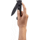 CRKT M21 Folding Knife, Drop Point Tri-Point Combo Edge, Blk TitanNitride Blade/Handle M21-14SF