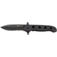 CRKT M21 Folding Knife, Drop Point Tri-Point Combo Edge, Blk TitanNitride Blade/Handle M21-14SF