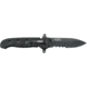 CRKT M21 Folding Knife, Drop Point Veff Combo Edge, Black TitanNitride Blade/Handle M21-14SFG