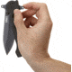 CRKT M21 Folding Knife, Drop Point Veff Combo Edge, Black TitanNitride Blade/Handle M21-14SFG