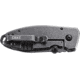 CRKT Squid Folding Knife with Black Stonewash Blade, Black 2490KS