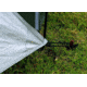 Crua Outdoors Reflective Flysheet For Duo Tent, Green/Silver, RF-DUO