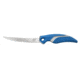 Cuda 6in Titanium Bonded Curved Boning Knive, Titanium Bonded Blade, Non-Slip Cuda Scale Pattern, 18833