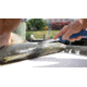 Cuda AquaTuff Fillet Knife with Blade Cover, Blue, 9in, 23047