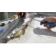 Cuda AquaTuff Fillet Knife with Blade Cover, Blue, 9in, 23047