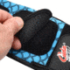 Cuda Cool and Dry Fingerless Gloves, Blue/Black, One Size, 23034