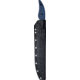 Cuda Knives Cuda 10 in Professional Fillet Fixed Blade Knife, 10in, Stainless Steel, Standard Edge, Blue/Black Micarta Handle, 18131