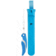 Cuda Knives Cuda 7 in Fillet With Sheath Fixed Blade Knife, 7in, German 4116 Steel, Standard Edge, Blue, Synthetic Handle, 18124