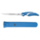 Cuda Knives Cuda 7 in Fillet With Sheath Fixed Blade Knife, 7in, German 4116 Steel, Standard Edge, Blue, Synthetic Handle, 18124