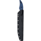 Cuda Knives Cuda 9 in Professional Ser Knife Fixed Blade Knife, 9in, Blue/Black Micarta Handle, 18129