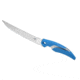 Cuda Knives Cuda Semi Flex Fillet 10 in Fixed Blade Knife, 10in, German 4116 Steel, Standard Edge, Blue, Synthetic Handle, 18120