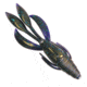 Culprit Flutter Craw, 4in, 6 Pack, June Bug, IB408-48