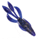 Culprit Flutter Craw, 4in, 6 Pack, Sapphire Blue, IB406-168