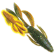 Culprit Flutter Craw, 4in, 6 Pack, Voodoo, IB406-232