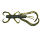 Culprit Flutter Craw Creature Bait, 4, 4in, Green Pumpkin, FC408-J2