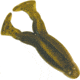 Culprit Incredi-Frog, Green Pumpkin, 4in5 Pack, IF405-J2