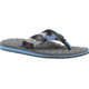 Cushe Flipside Flip Flop - Men's-Charcoal/Blue-Medium-46