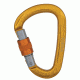 Cypher Iris HMS Carabiner-Gold-Screw Lock