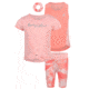 Body Glove Toddler Girls Three-Piece Pink Swirl Set - Pink 96BC245B, 2T, Pink, 8255BGS31-A-2T