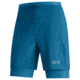 GOREWEAR Mens R5 2in1 Running Shorts in Sphere Blue Large Slim fit F018ED3A, 100621-AZ00-XL