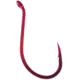 Daiichi Octopus Hook, Standard Point, Wide Gap Offset, Up Eye, Bleeding Bait Red, Size 2/0, 6 per Pack, D16Z-2/0