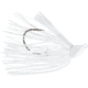 Daiwa Evergreen Grass Ripper Swim Jig, 1/4, 4 Hook, White, GR-14-01