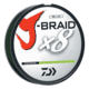 Daiwa J-Braid 8X Braided Line w/Filler Spool, 300yds, 6lb, Chartreuse, JB8U6-300CH