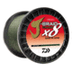 Daiwa J-Braid Grand 20#, 300yd spool dark green included with free braid scissors included in package, JBGD8U20-300DG-LC