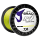 Daiwa J-Braid 4X Braided Line w/ Bulk Spool, 65lb, 3000yd, Fluorescent Yellow, JB4U65-3000FY