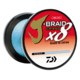 Daiwa J-Braid x8 Grand Braid Line w/Bulk Spool, 3000yds, 15lb, Island Blue, JBGD8U15-3000IB
