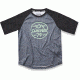 Dakine KidS Dropout S-S Jersey, CARBON / BLACK, 6, 10001728-O/LK-6