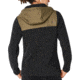 Dakine Parker Fleece - Womens, Black / Dark Olive, L, 12556-BLIV-L