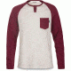 Dakine Phoenix Long Sleeve Henley - Men's-Rosewood-Medium