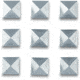 Dakine Pyramid Studs, Alloy, One Size, 10001555-ALLOY-91M-OS