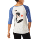 Dakine Rikki 3-4 Baseball Tee, HORIZON, XS, 10001628-OIZO-XS