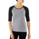 Dakine Rikki 3/4 Baseball Tee - Womens, Black, Extra Large, 10001628-BLACK-91M-XL