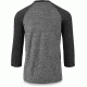 Dakine Roots Raglan Loose Fit 3-4 Sleeve, BLACK HEATHER, XL, 10001665-LKETE-XL
