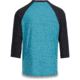 Dakine Roots Raglan Loose Fit 3/4 Sleeve - Mens, Seaford Heather, Small, 10002311-SEAFORDHTH-S