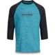 Dakine Roots Raglan Loose Fit 3/4 Sleeve - Mens, Seaford Heather, Small, 10002311-SEAFORDHTH-S